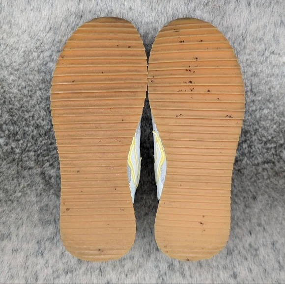 Zero Cent Cinq Runnix Trim Sneakers Grey Yellow Women's 37 - Picture 10 of 10